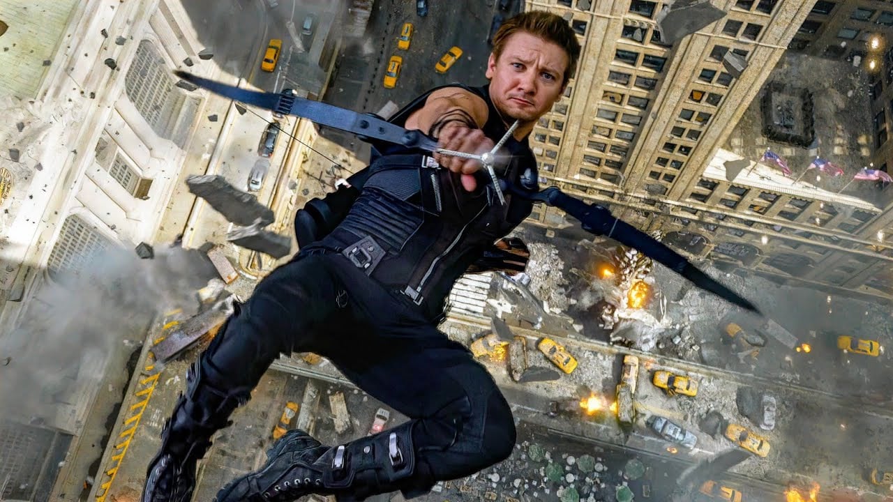 Jeremy Renner in Hawkeye