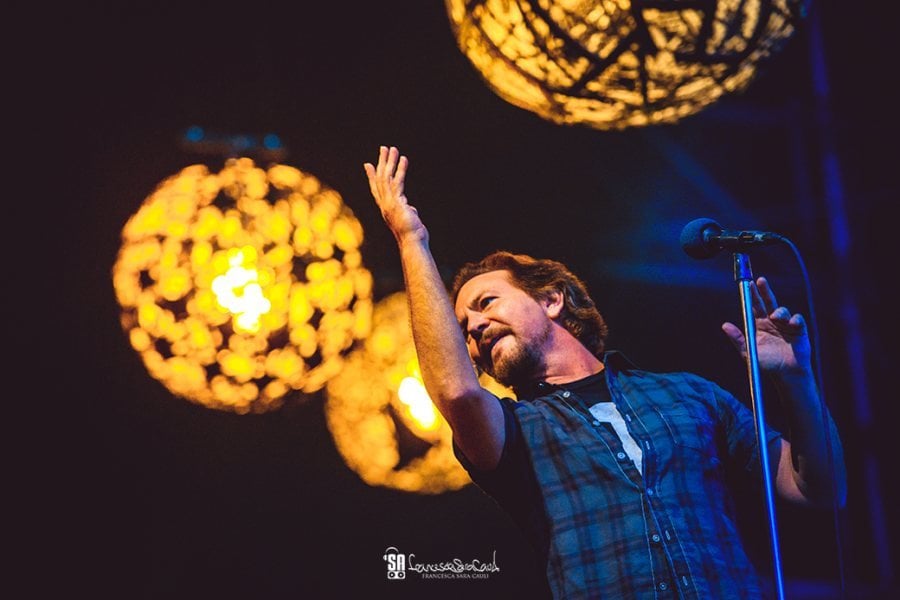 Eddie Vedder, Pearl Jam live a Padova 2018