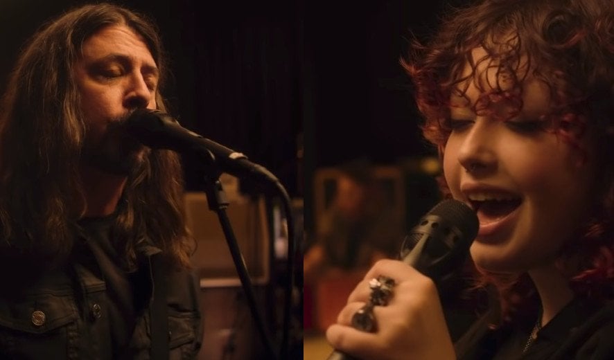 Dave e Violet Grohl