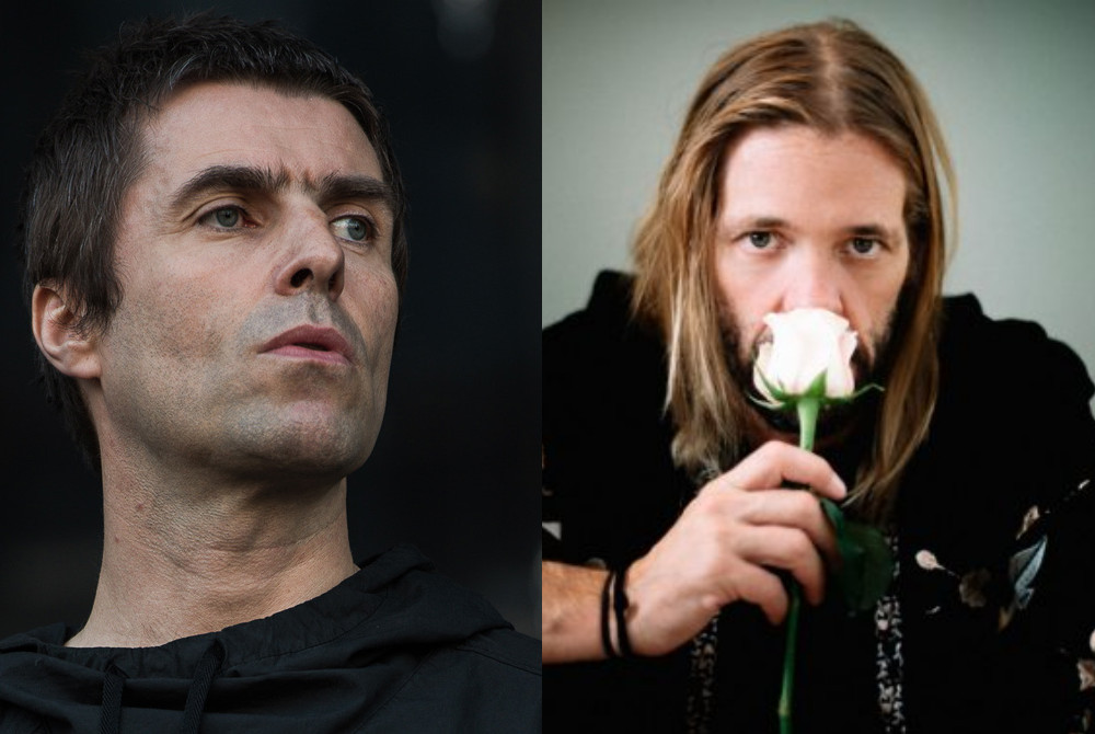 Liam Gallagher e Taylor Hawkins