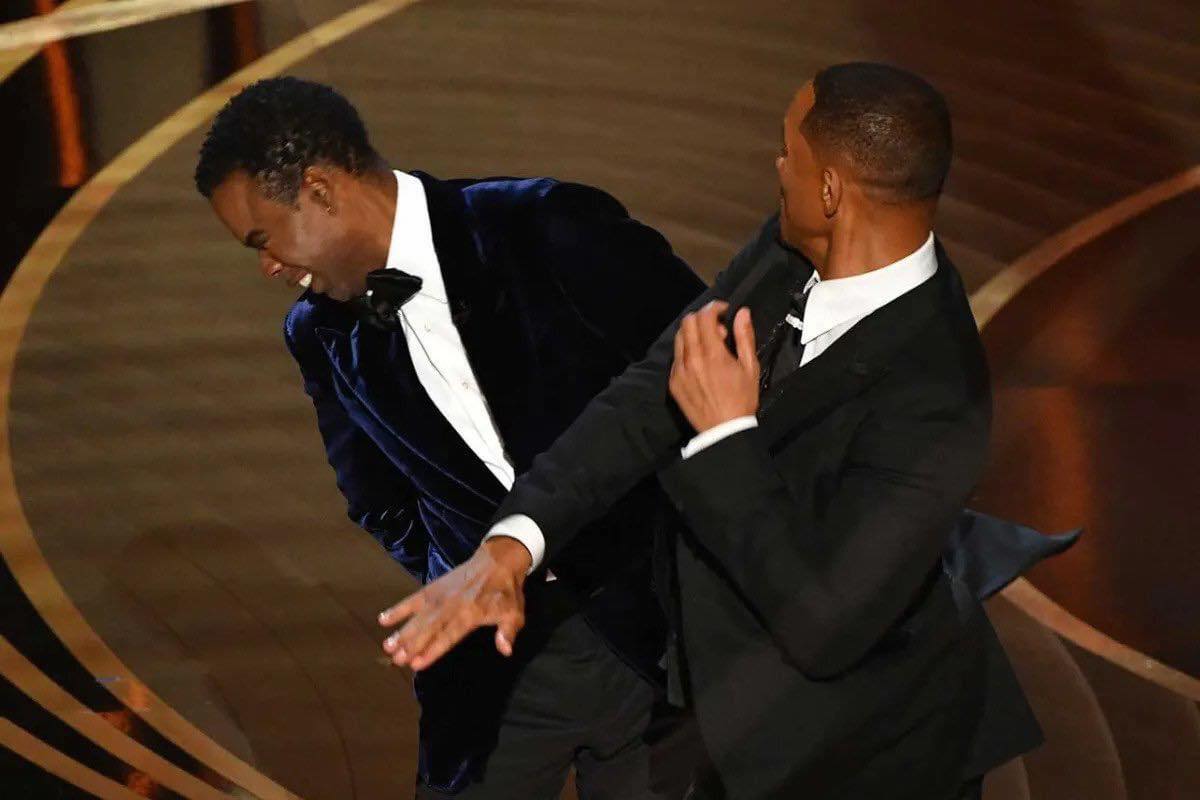 Chris Rock e Will Smith agli Oscar 2022