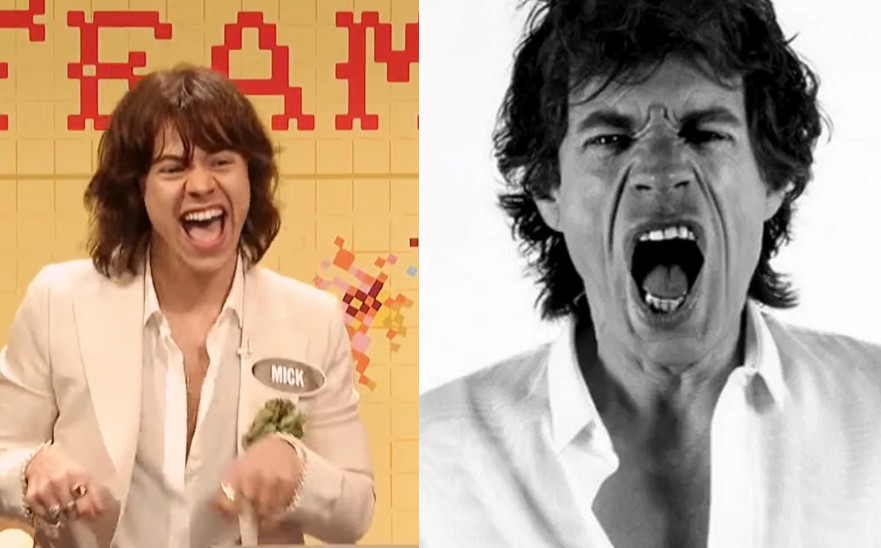 Harry Styles e Mick Jagger