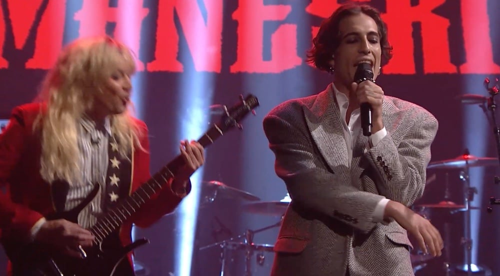 Måneskin e Jimmy Fallon