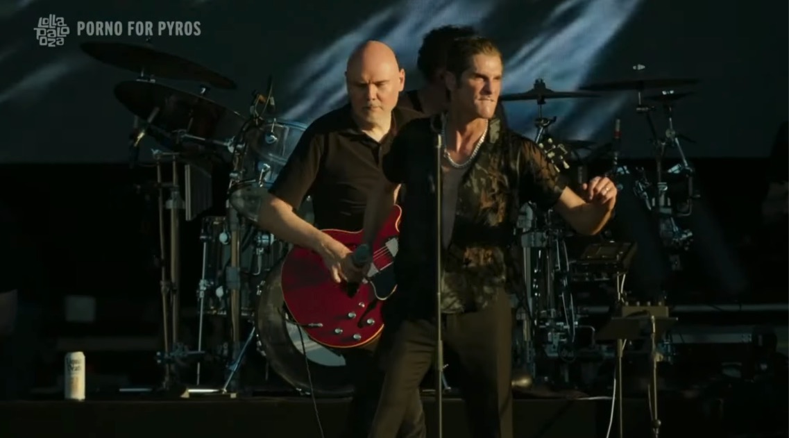 Perry Farrell, Porno For Pyros e Billy Corgan
