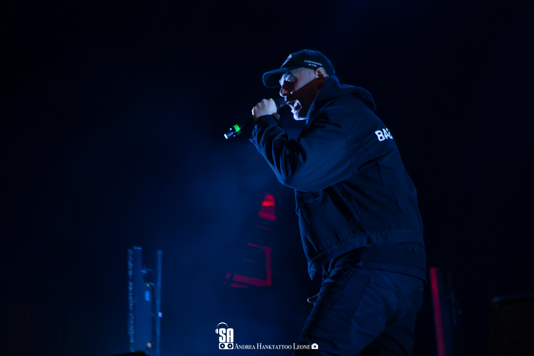 Fabri Fibra live al Carroponte si Sesto San Giovanni, foto di Andrea Leone.(2022)