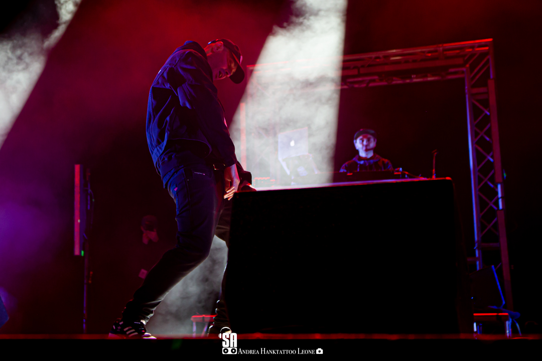 Fabri Fibra live al Carroponte si Sesto San Giovanni, foto di Andrea Leone.(2022)