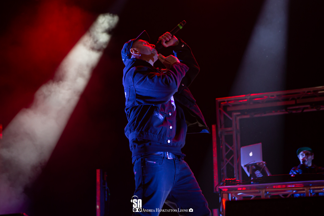 Fabri Fibra live al Carroponte si Sesto San Giovanni, foto di Andrea Leone.(2022)