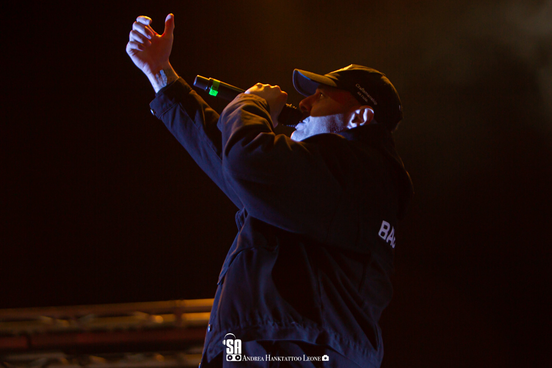 Fabri Fibra live al Carroponte si Sesto San Giovanni, foto di Andrea Leone.(2022)