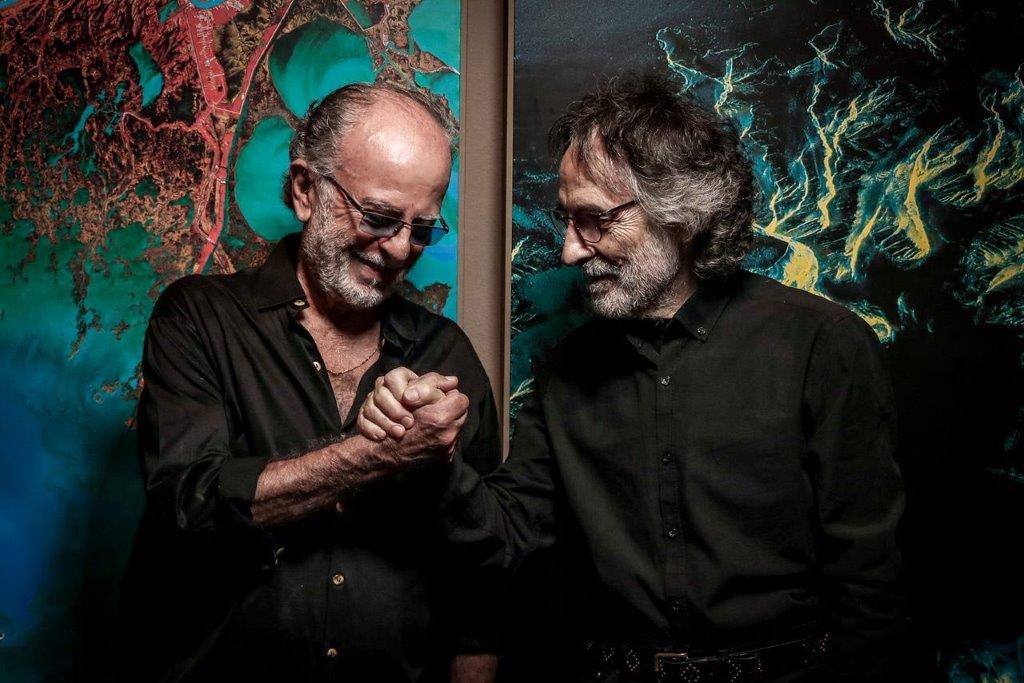 Franz DiCioccio e PatrickDjivas della PFM
