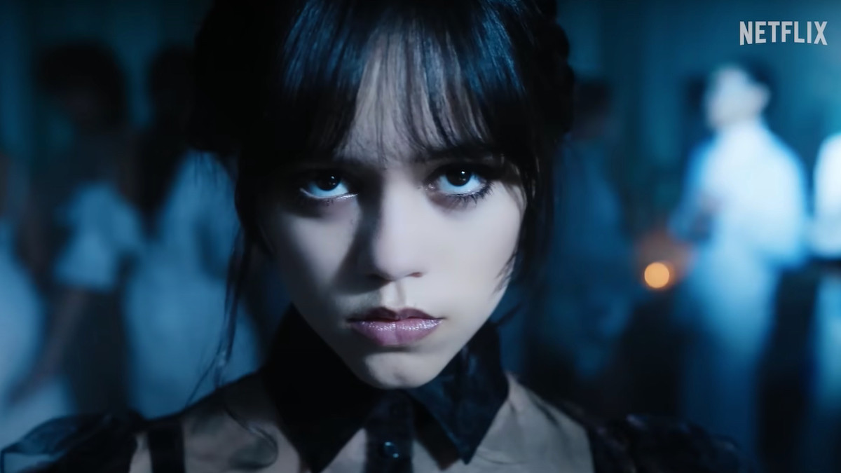 Jenna Ortega in “Wednesday / Mercoledì” Netflix