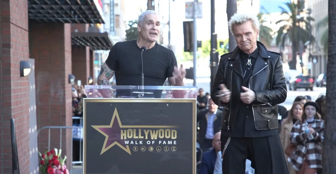 Henry Rollins e Billy Idol