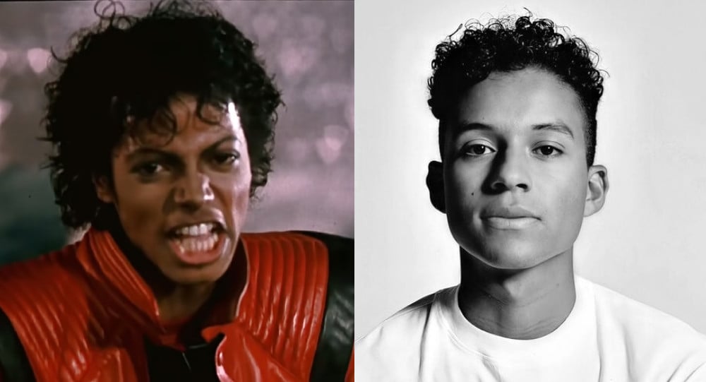 Michael Jackson e Jaafar Jackson