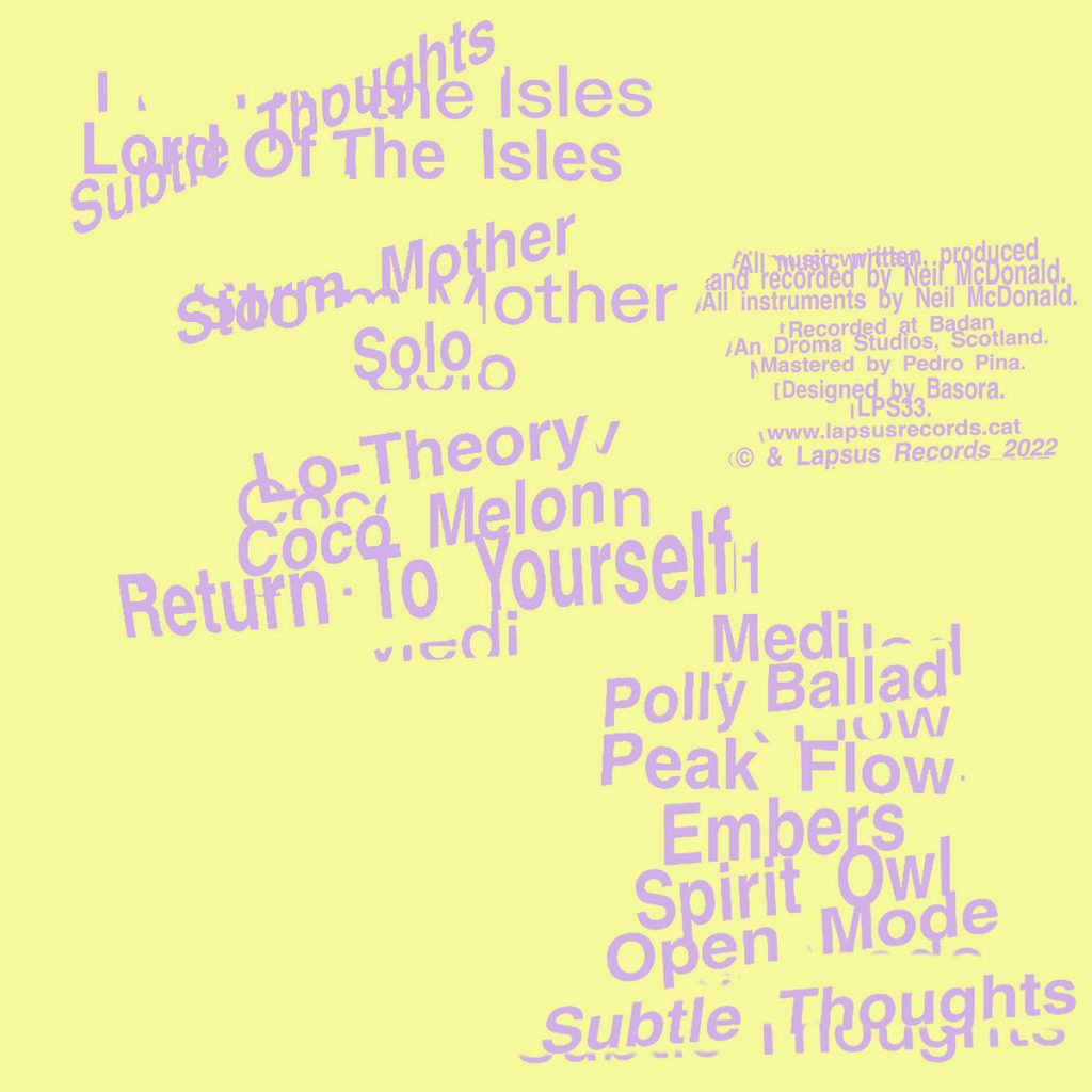 Lord of the Isles-Subtle Thoughts