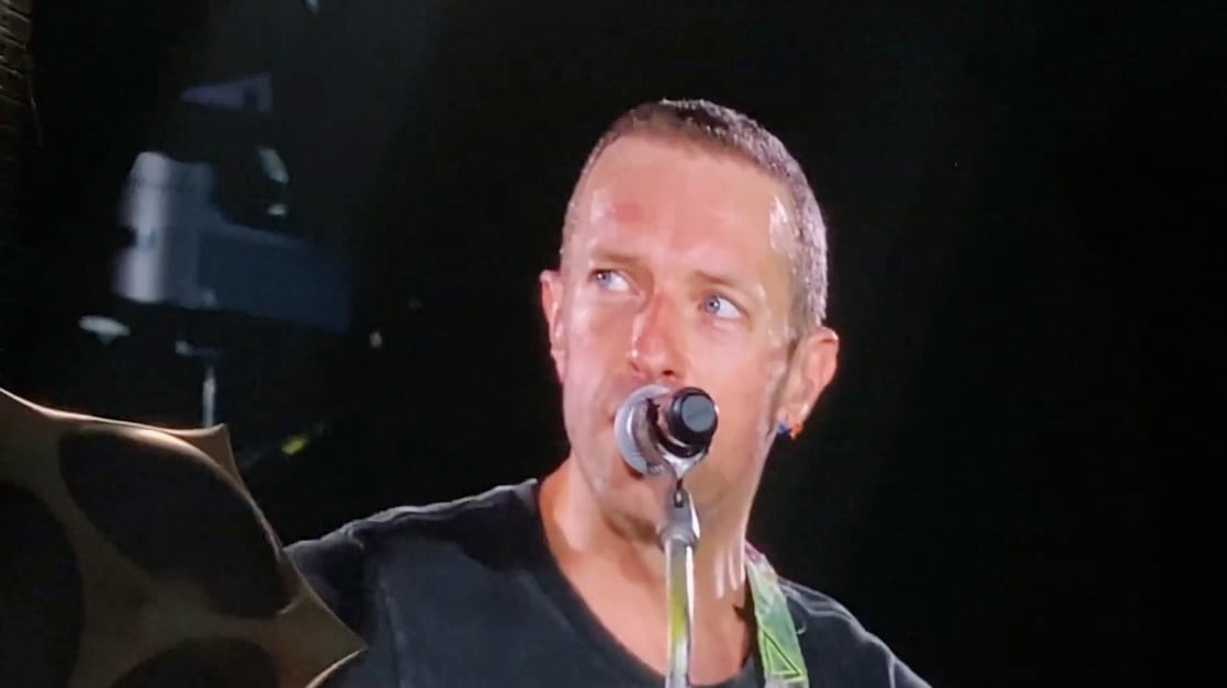 Chris Martin dei Coldplay