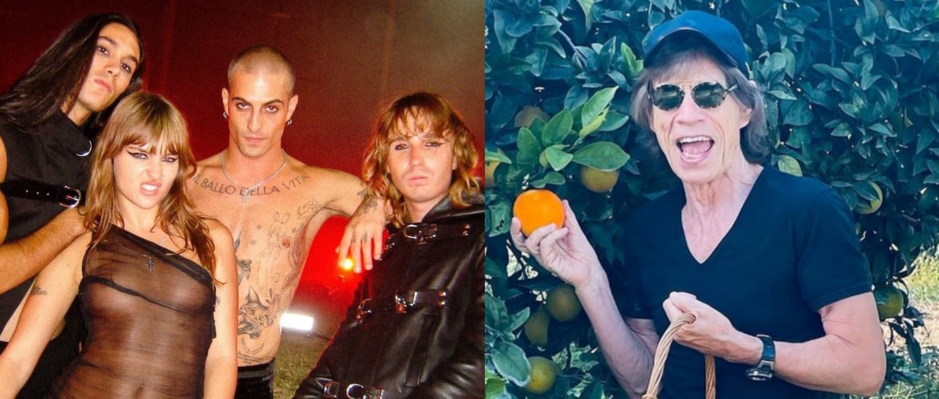 Måneskin e Mick Jagger
