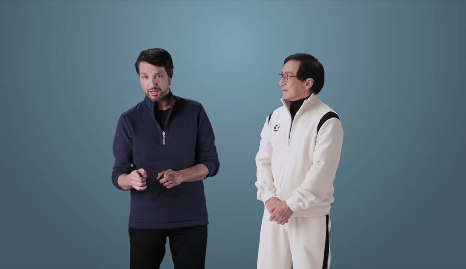 Jackie Chan e Ralph Macchio