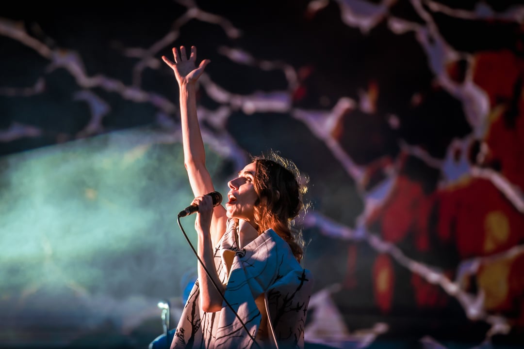 PJ Harvey, Primavera sound 2024, foto di Francesca Sara Cauli