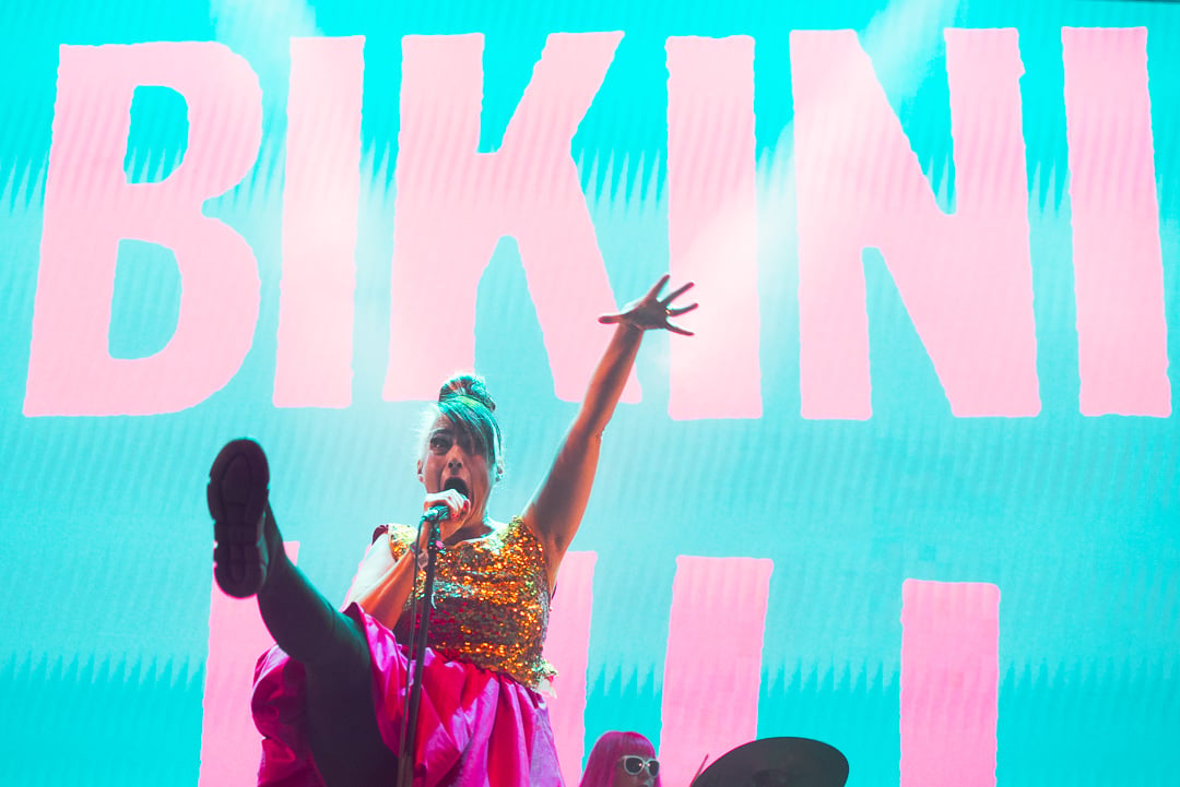 Bikini Kill, Primavera sound 2024, foto di Francesca Sara Cauli