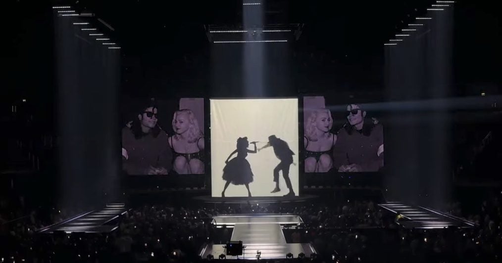 Madonna e Michael Jackson