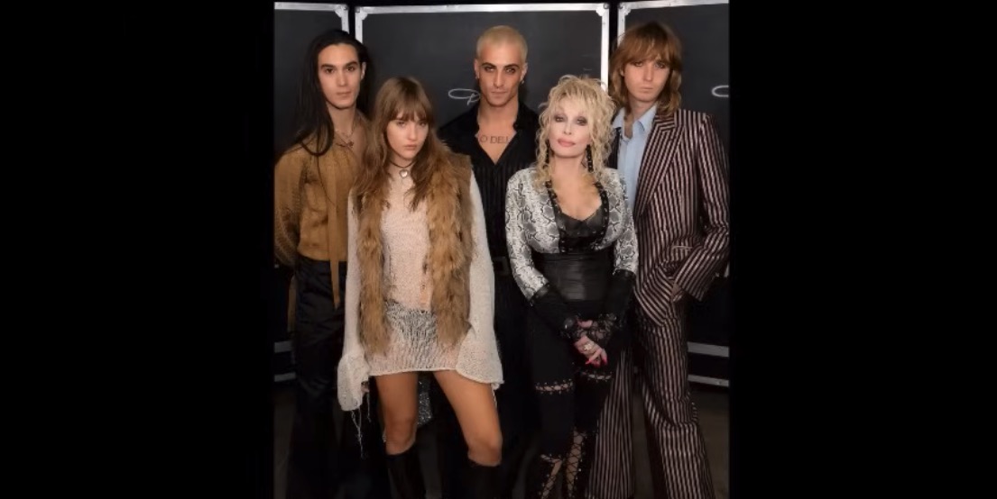Måneskin con Dolly Parton