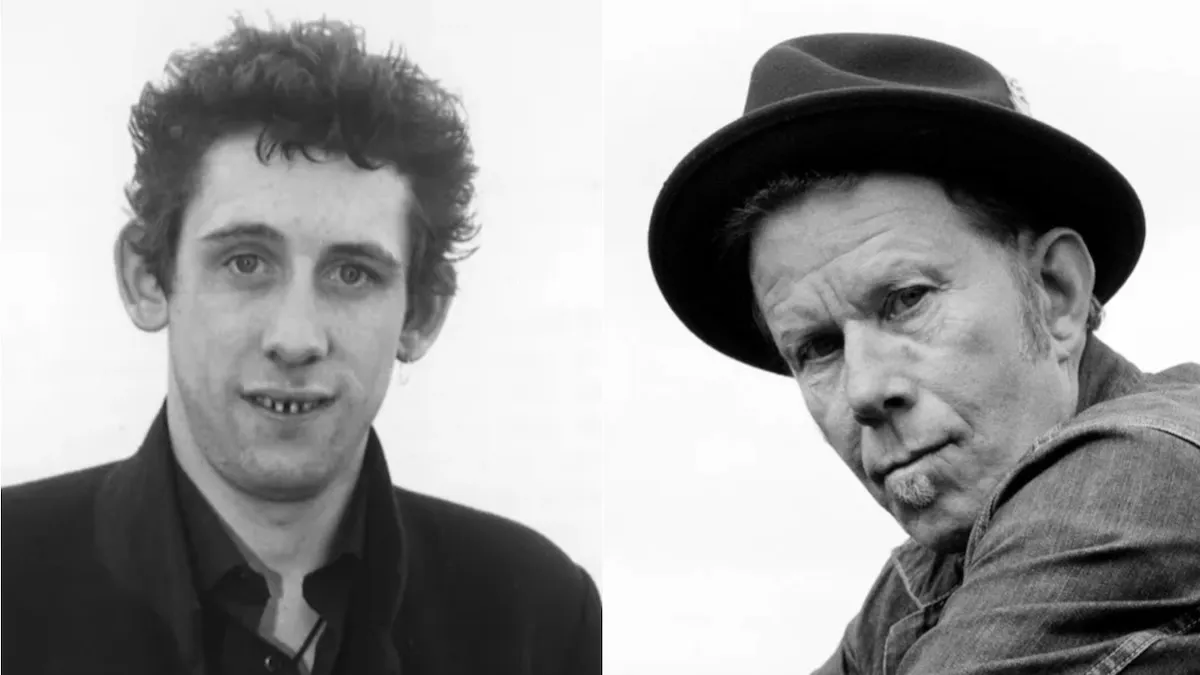 Tom Waits e Shane MacGowan