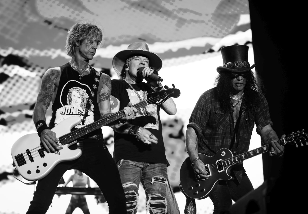 Guns N' Roses, foto per la stampa da Universal, 2021