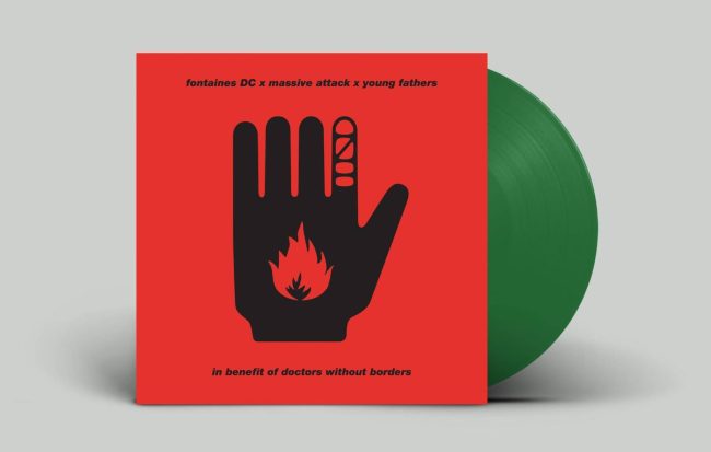 L'artwork limited ed. del 12″ di Massive Attack, Fontaines D.C. e Young Fathers