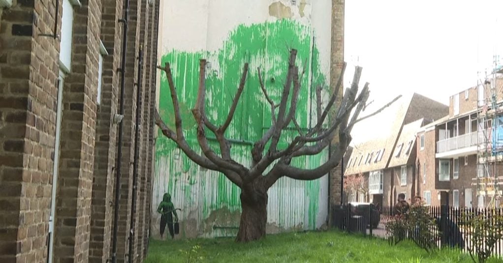 L'albero di Banksy