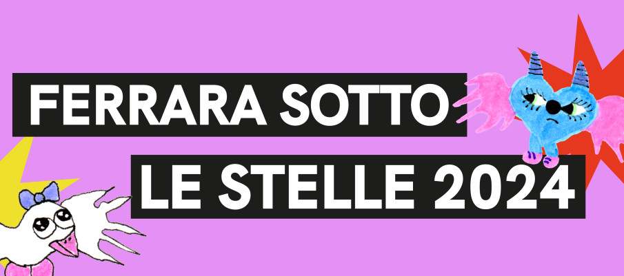 Il poster di Ferrara Sotto le Stelle 2024