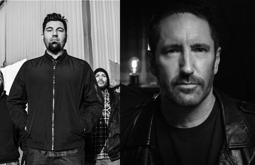 Chino Moreno dei Deftones e Trent Reznor dei NIN