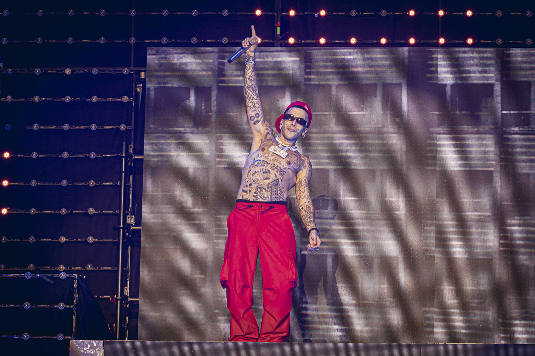 Sfera Ebbasta, San Siro 2024, foto di Nicola Braga