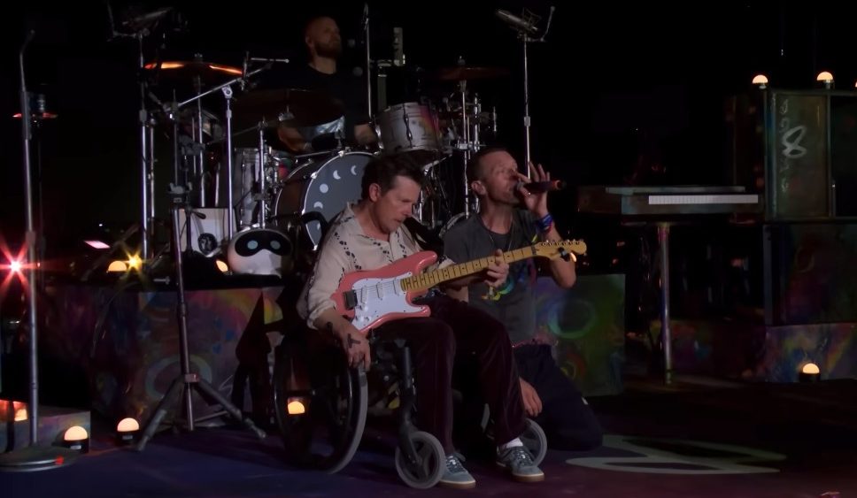Coldplay e Michael J. Fox