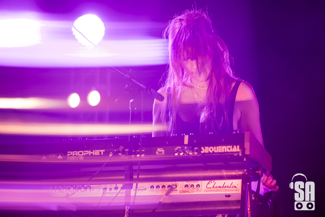 Blonde Redhead live al Teatro Romano di Ostia Antica, foto di Alice Blandini (2024)