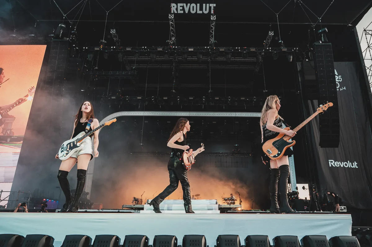 Haim, Primavera Sound 2025, foto di Francesca Sara Cauli
