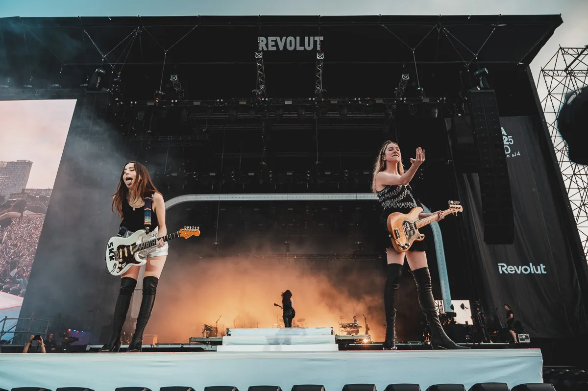 Haim, Primavera Sound 2025, foto di Francesca Sara Cauli
