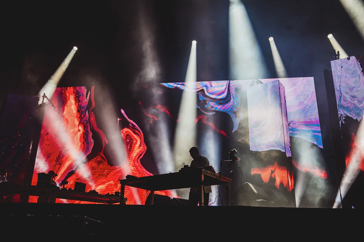 Floating Points, Primavera Sound 2025, foto di Francesca Sara Cauli
