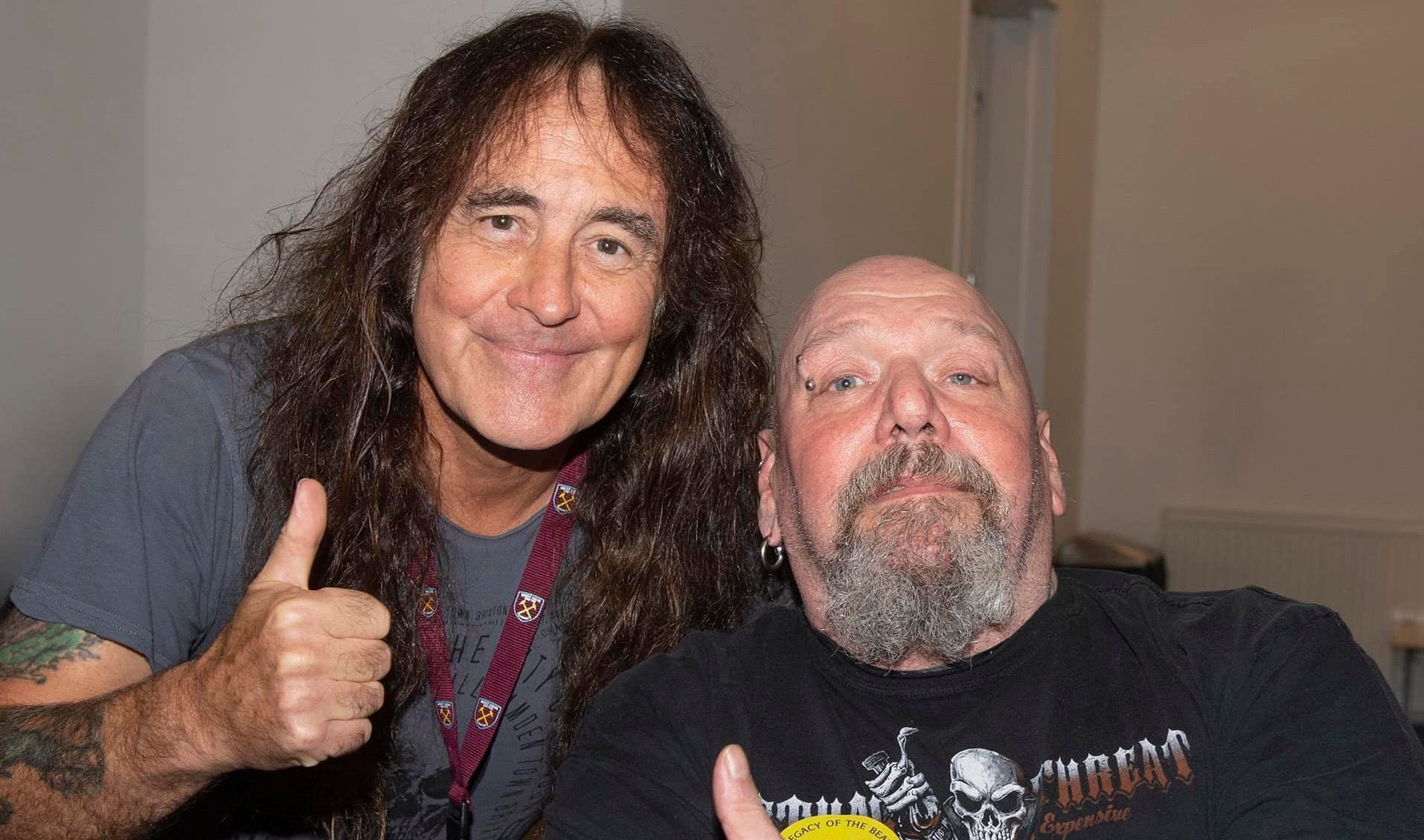 Steve Harris e Paul Di'Anno