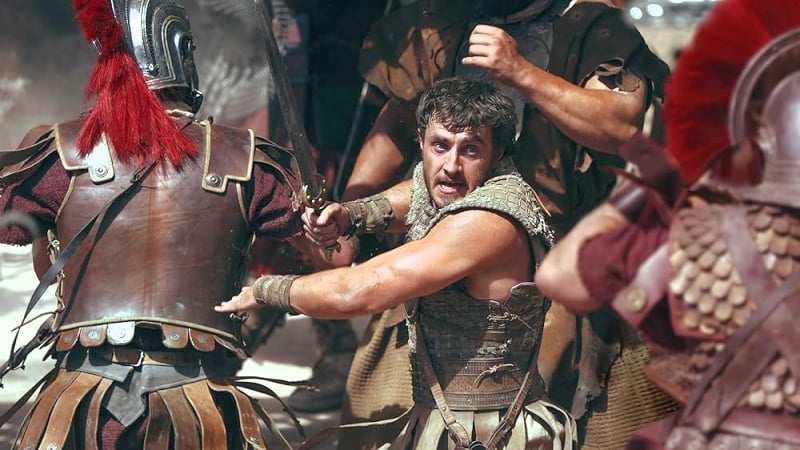 Paul Mescal ne “Il gladiatore II”