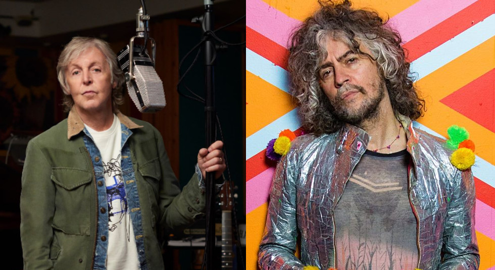 Paul McCartney e Wayne Coyne