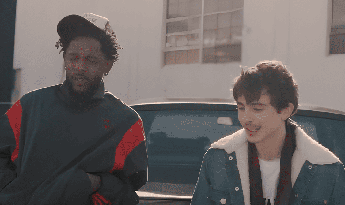 Kendrick Lamar e Timothée Chalamet
