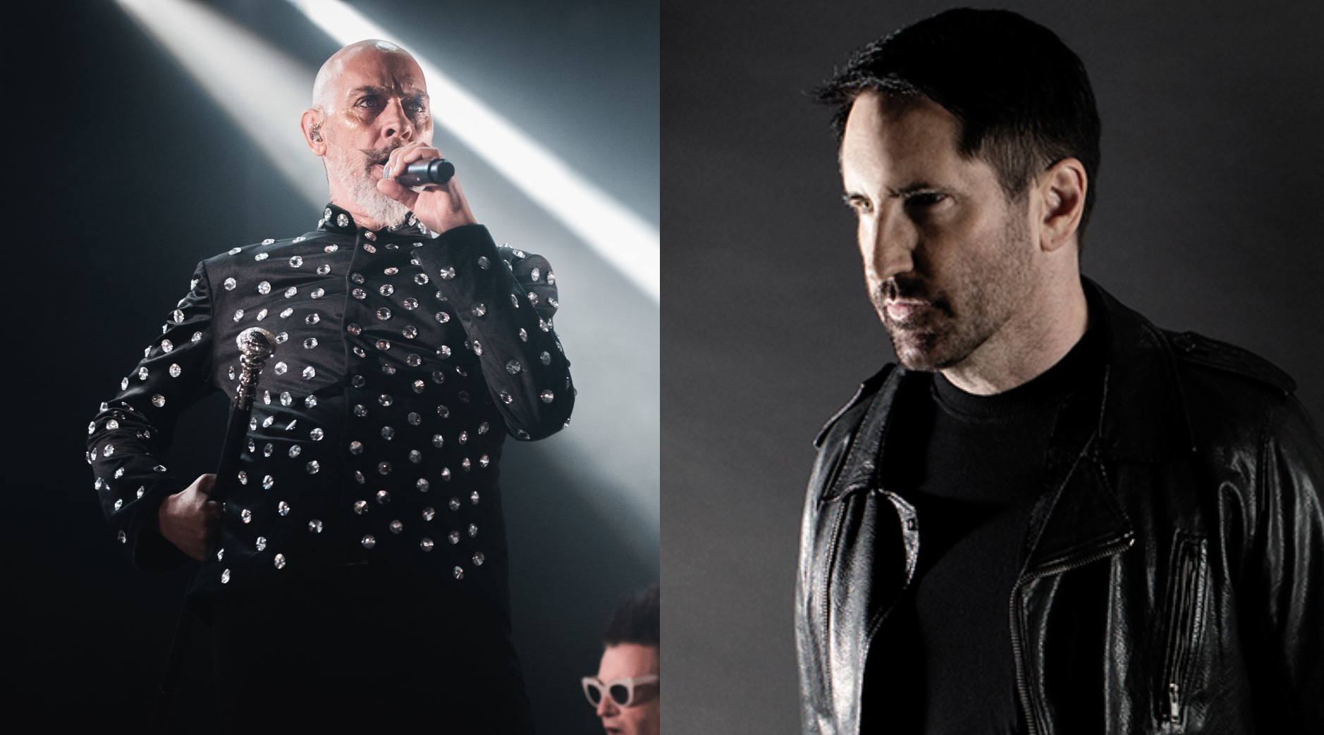 Peter Murphy e Trent Reznor