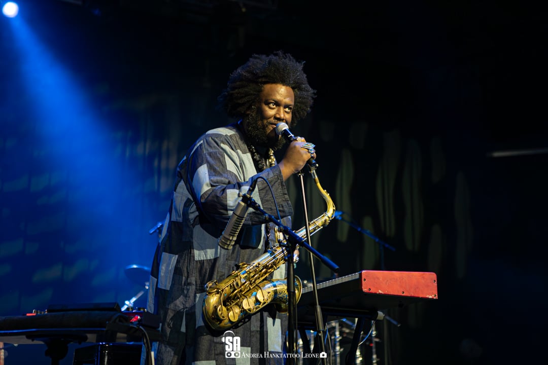 Kamasi Washington live all'Alcatraz di Milano, foto di Andrea Leone (2025)