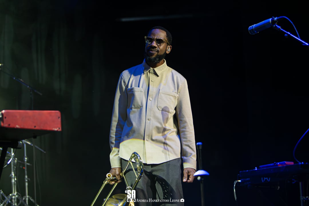 Kamasi Washington live all'Alcatraz di Milano, foto di Andrea Leone (2025)