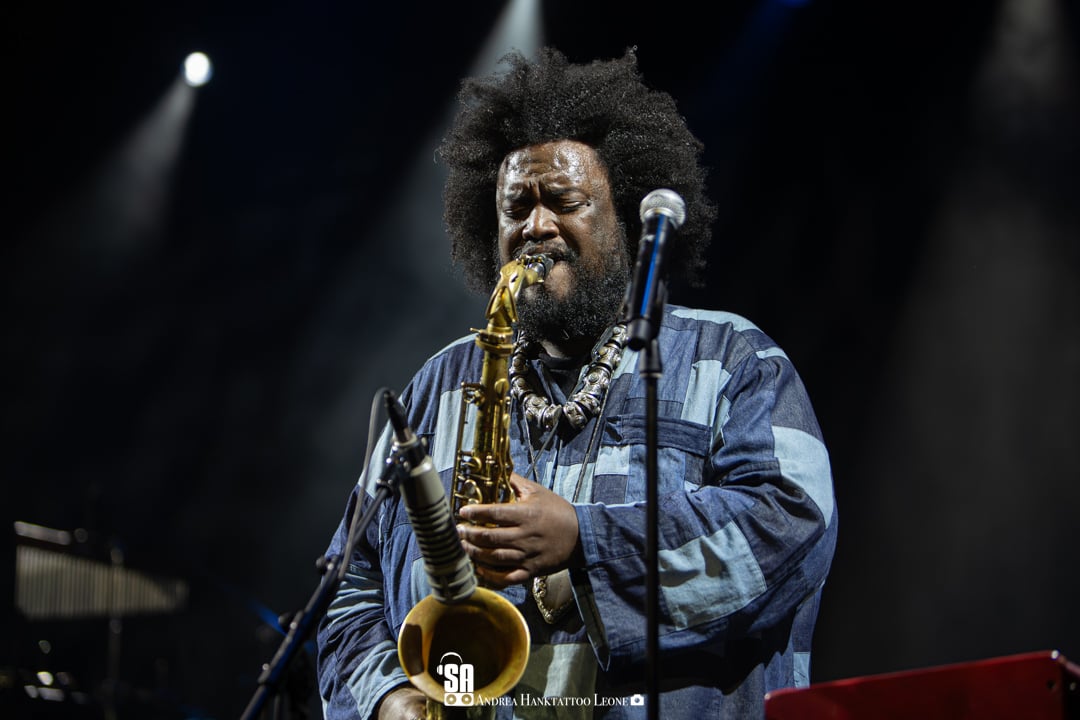 Kamasi Washington live all'Alcatraz di Milano, foto di Andrea Leone (2025)