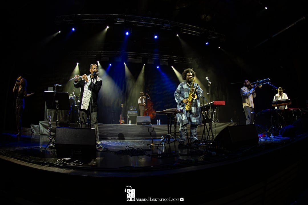 Kamasi Washington live all'Alcatraz di Milano, foto di Andrea Leone (2025)