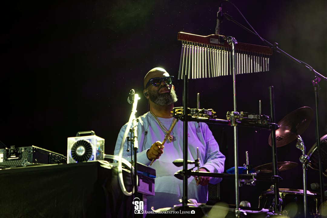 Kamasi Washington live all'Alcatraz di Milano, foto di Andrea Leone (2025)