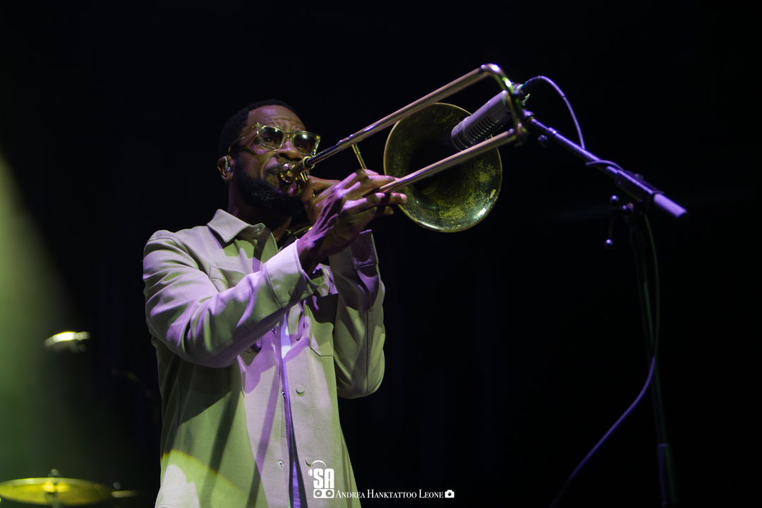 Kamasi Washington live all'Alcatraz di Milano, foto di Andrea Leone (2025)