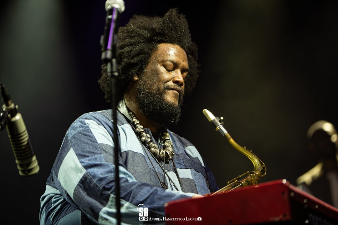 Kamasi Washington live all'Alcatraz di Milano, foto di Andrea Leone (2025)