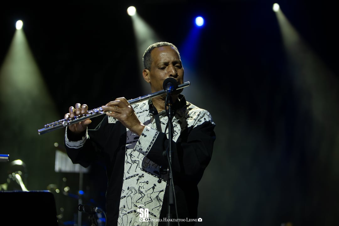 Kamasi Washington live all'Alcatraz di Milano, foto di Andrea Leone (2025)