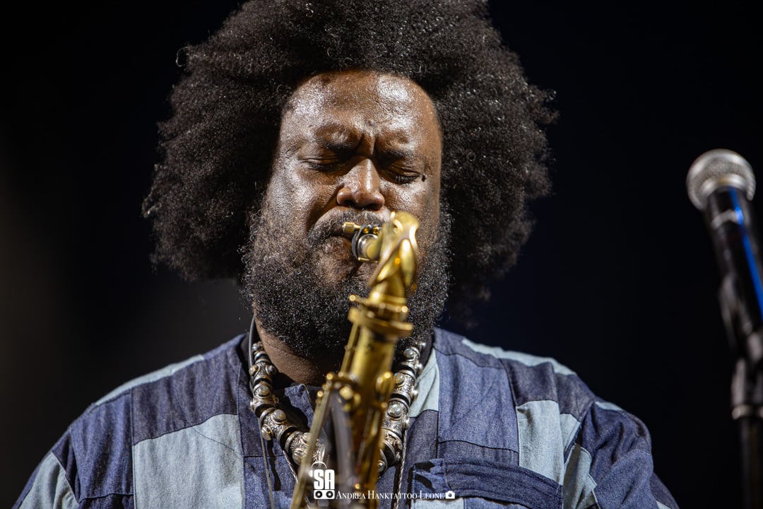 Kamasi Washington live all'Alcatraz di Milano, foto di Andrea Leone (2025)